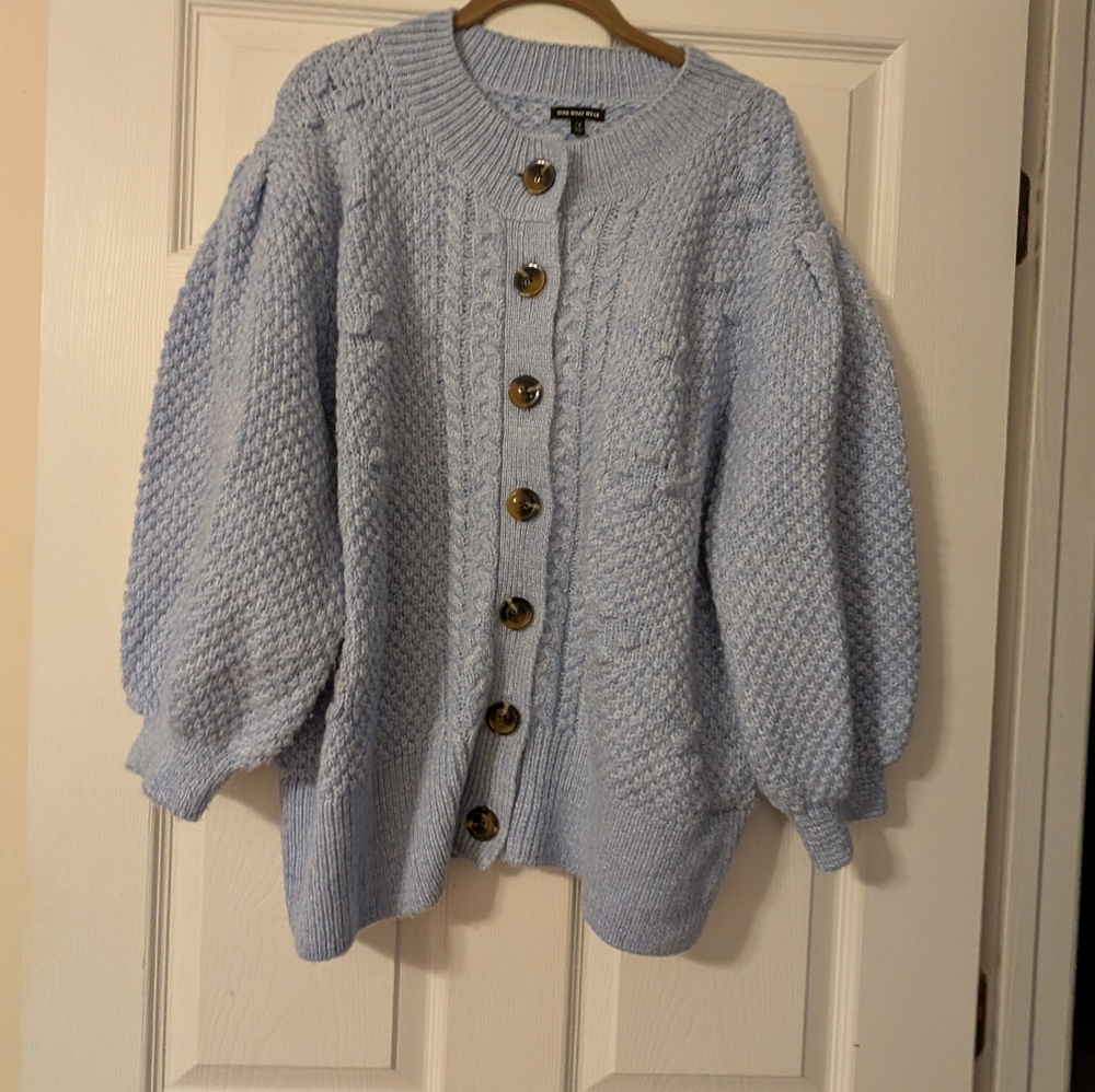 Who What Wear Wool Blend Sweater 1X